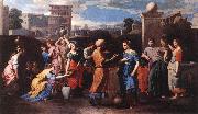 POUSSIN, Nicolas Rebecca at the Well st china oil painting reproduction